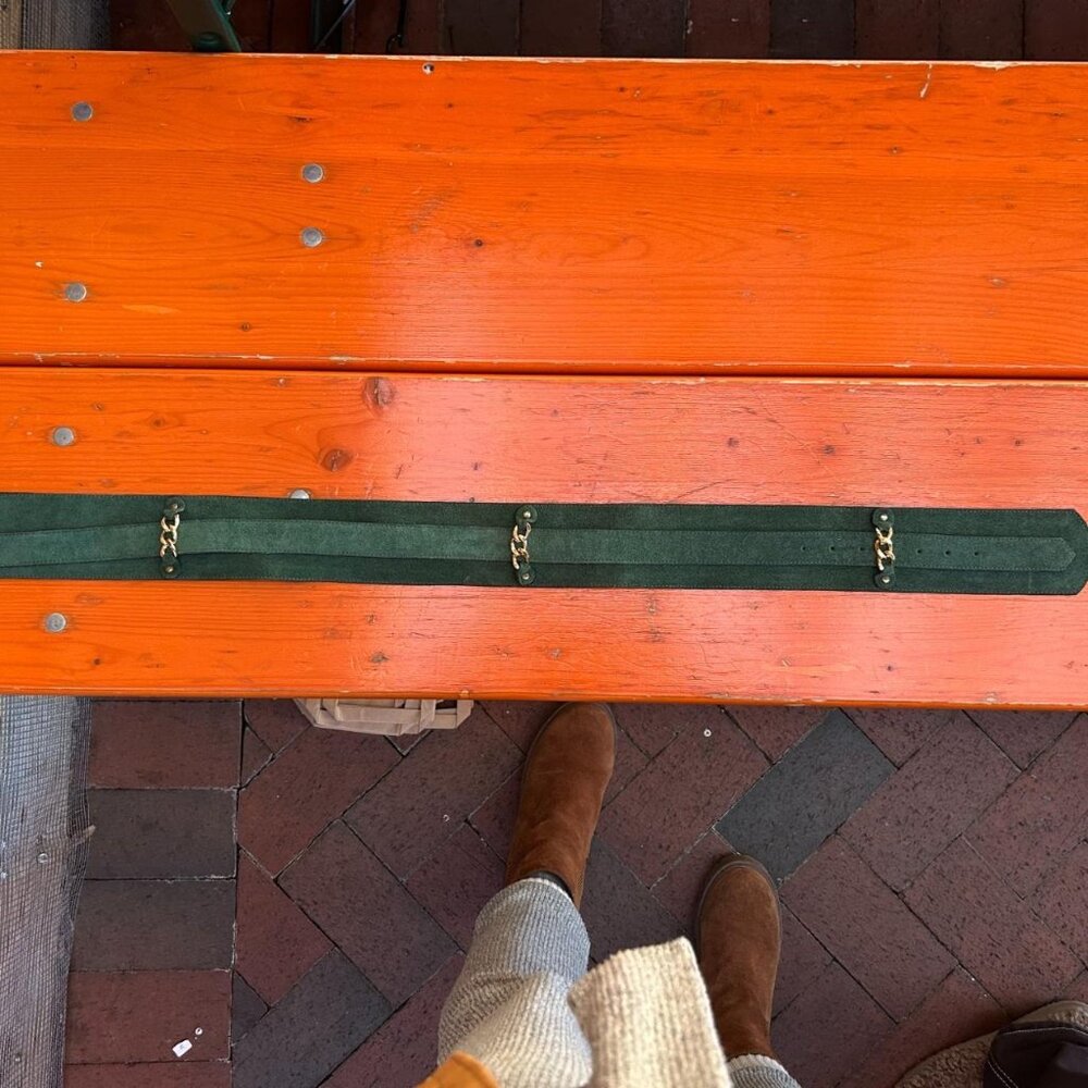 Vintage Green And Gold